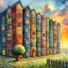 Image de Puzzle 1023 pièces : Booktown Yazz-3891