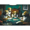 Image de Puzzle 1000 piÃ¨ces : Chiens jouant au poker