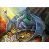 Image de Puzzle 1500 pièces mini : Dragon Bleu et Trésor Magnolia-3509