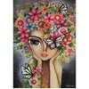Image de Puzzle 1000 piÃ¨ces : Dame aux Fleurs - Romi Lerda - Edition SpÃ©ciale