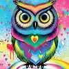 Image de Puzzle 1023 pièces : Chouette Pop Art Yazz-3807