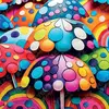 Image de Puzzle 1023 piÃ¨ces : Parapluie colorÃ©