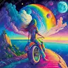 Image de Puzzle 1023 piÃ¨ces : Balade Arc en ciel