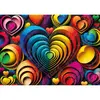 Image de Puzzle 1000 piÃ¨ces : Coeur colorÃ©