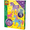 Image de Boite de perles Technique à repasser : Licornes Glow in the dark SES Creative-06115