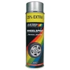 Image de Aérosol jantes argent courante 2 aérosol jantes argent 1 aérosol(s) de 500 millilitre(s) brillant aérosol non diluable acétone 0.5 litre(s) 2 h 2 m²/l