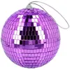 Image de PETITE Boule à  facettes 15cm à suspendre, Violet 778BOL