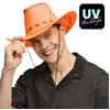 Image de Chapeau cowboy Savanne orange fluo UV 01192BOL