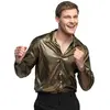 Image de Chemise Disco Shiny - Doré 02183