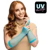 Image de Paire gants coude Mesh bleu fluo 02997BOL