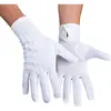 Image de Gants blanc XL avec bouton pression 3081BOL
