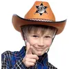 Image de Chapeau De Sheriff Brun - Enfant 04107