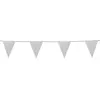 Image de Guirlande fanions scintillante - 6 m - Argent 20001