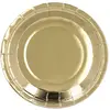 Image de Set 6 assiettes papier or - 23 cm 21880BOL