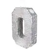 Image de Pinata argent irisé Chiffre 0 30950BOL