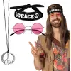 Image de Set accessoires Peace (bandeau, lunettes et collier) 44518