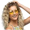 Image de Lunettes party Hippie XL -  Jaune RDLF-44566