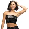 Image de Top Sparkle noir - M/L stretch 44652BOL