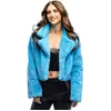 Image de Veston Fluffy rave turquoise - M/L 44696BOL