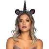Image de Serre-Tête : Licorne Noir RDLF-50029
