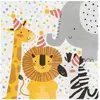 Image de Serviettes en papier Safari x20 50212