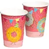 Image de Lot de 8 Gobelets DONUT en carton 21cl 50307BOL