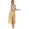 Image de Jupe Hawaïenne Raffia Naturel - Longue 52238