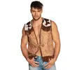 Image de Gilet Western Camel - Adulte 54348