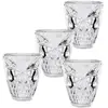 Image de 4 Verres à shot têtes de mort 71996