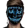 Image de Masque LED Tueur souriant - Bleu - Adulte 72255BOL