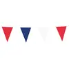 Image de Guirlande De Fanions Gigantesque Tricolore - 10 m 74791