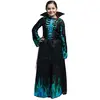 Image de Déguisement squelette azur - Fille 78154