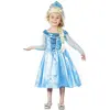 Image de Déguisement Princesse d'Hiver, bleue 82255BOL