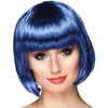 Image de Perruque Cabaret Carré Bleu 85896