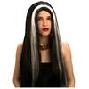 Image de Perruque Cheveux Long Mèche Blanc 86081