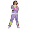 Image de Déguisement Survêtement Rétro - Violet - Homme 88508