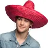 Image de Sombrero Puebla rouge - Adulte 95482