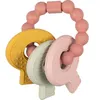 Image de Hochet de dentition trousseau de clefs rose