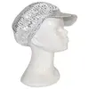 Image de Casquette Disco Paillettes - Argent - Adulte 63413AR
