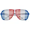 Image de Lunettes Rayées Tricolores France - Adulte 80070