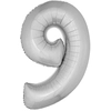 Image de Ballon Métallique XL Anniversaire Chiffre 9 84950
