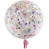 Image de Ballon bubble rond avec confettis 45 cm 85431