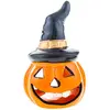 Image de Bougeoir citrouille avec chapeau - Halloween 94092