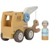 Image de Camion grue en bois