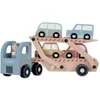 Image de Camion porte-voiture en bois