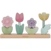 Image de Puzzle fleurs à empiler en bois FSC Fairy Garden