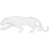 Image de Statuette polyrésine Present Time Origami Panther Blanc 48x10,5x15 cm PT3431WH