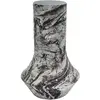 Image de Vase Present Time Mosaic Marble Blanc 20x31x31x20 cm PT4352WH