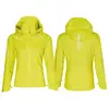 Image de Veste imperméable avec réfléchissants femme Basil Skane Hivis Bluesign 714908 Jaune S