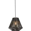 Image de Suspension Good&Mojo Merapi Noir 30x30 cm MERAPI/H3030/B